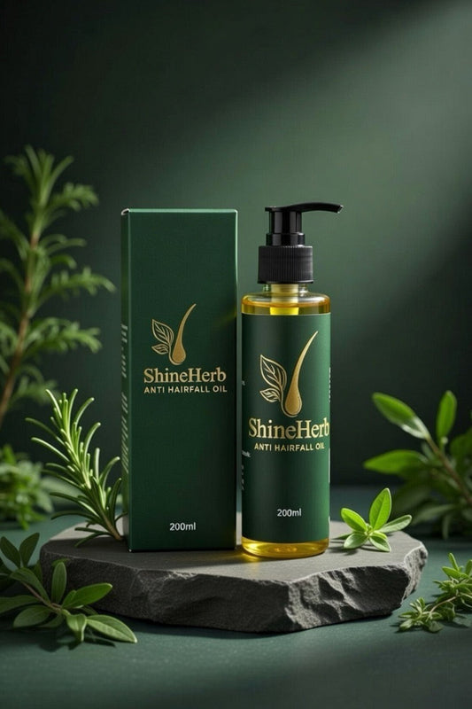 🌿 ShineHerb Natural Hair Oil