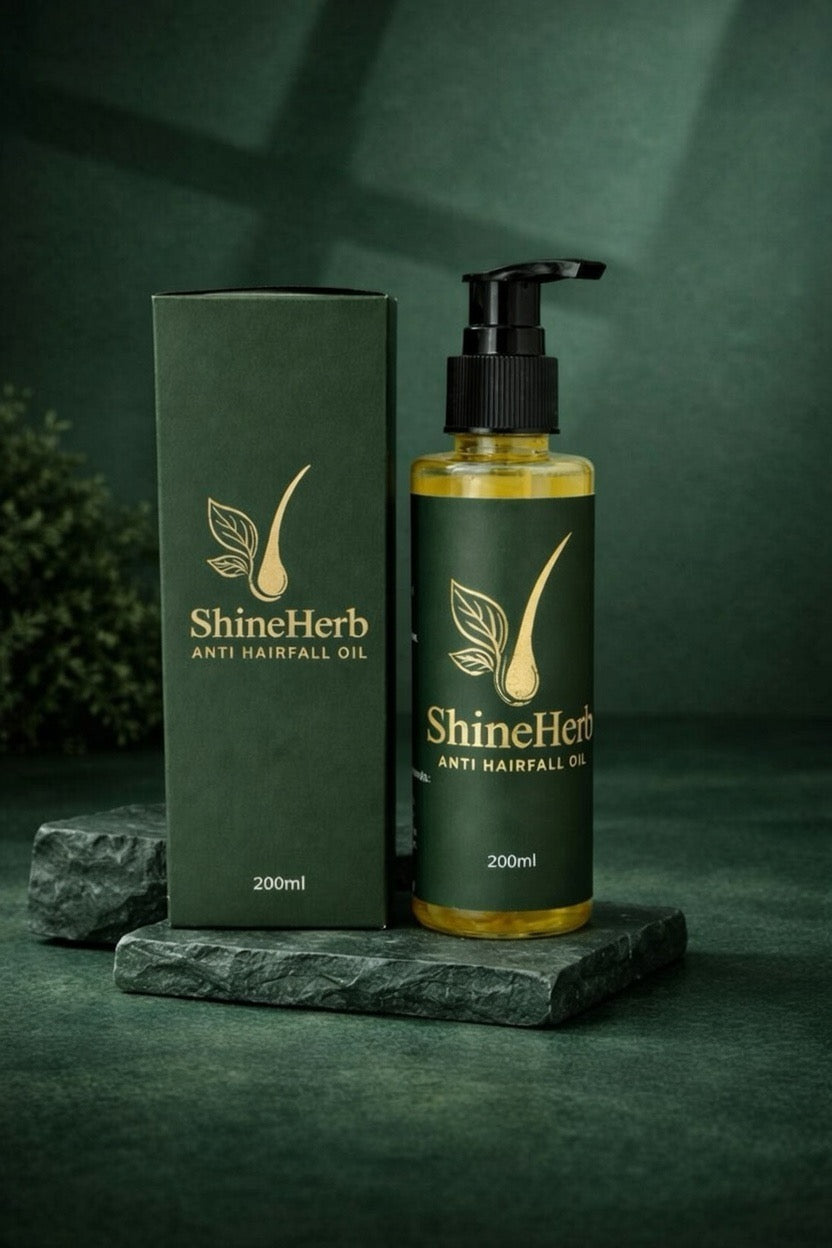 🌿 ShineHerb Natural Hair Oil (Pack Of 2)